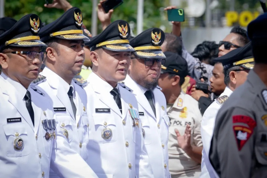 Bupati dan Wakil Bupati Paser Resmi Dilantik