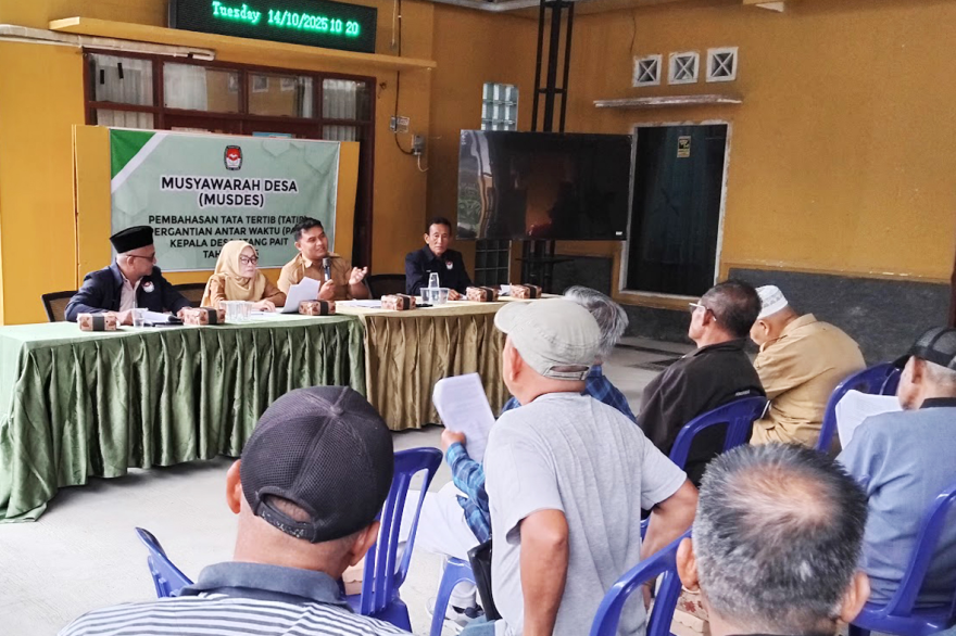 Musdes Penetapan Tatib Lancar, Tahapan PAW terus berjalan